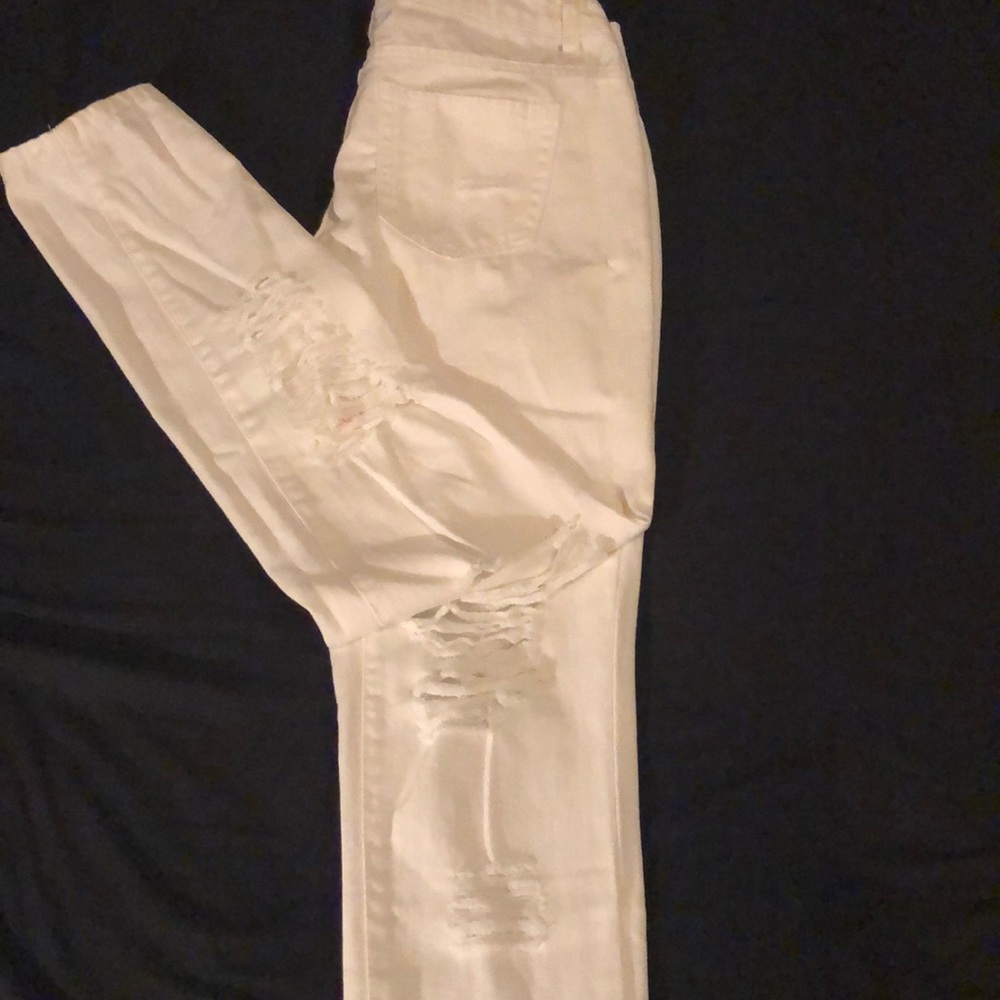 White jeans
